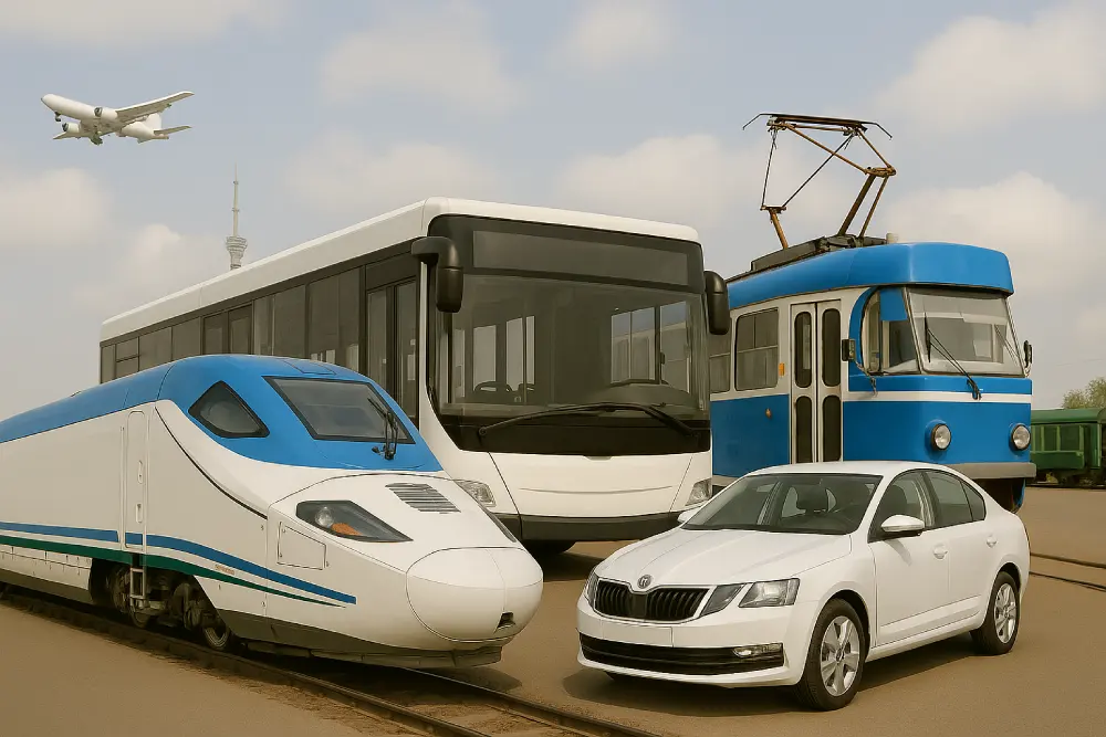 transporte en uzbekistan como moverse transport how to move arround